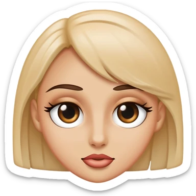 Sassy eyeroll sticker