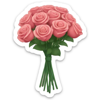 Rose bouquet  sticker