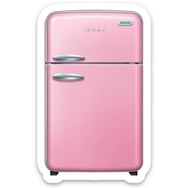 babypink fridge sticker