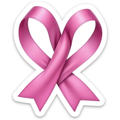 Laço rosa realista  sticker