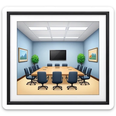 meeting room sticker