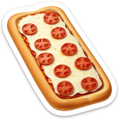 baguette pizza sticker