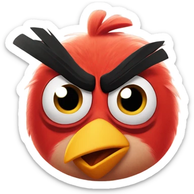 Angry birds  sticker