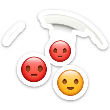 Three dots vertical in circle  sticker