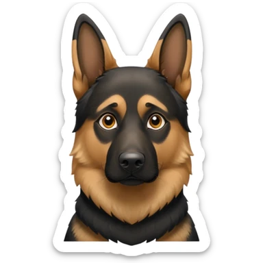 german shepherd sticker