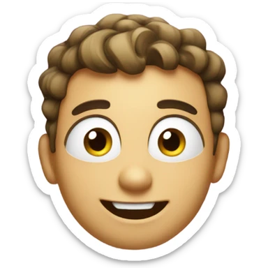 🤩 but instead of stars, it’s snowflakes ￼ sticker