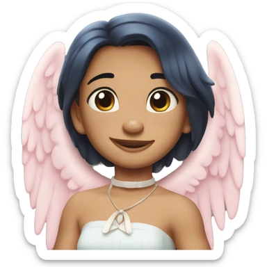 angel from lilo and stitch  sticker