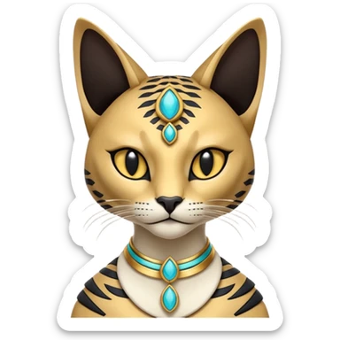 Persian-Liepard-Bastet-Delcatty-Pokémon-fusion sticker