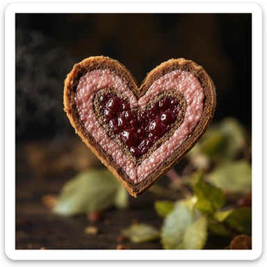 food heart emoji sticker