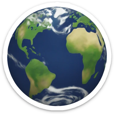 earth sticker