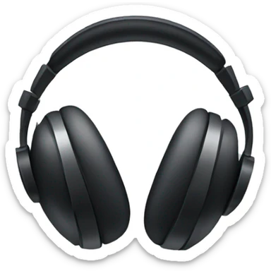 Headphones  sticker