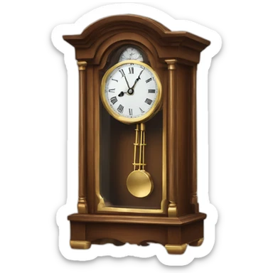 Grandfather Clock sticker