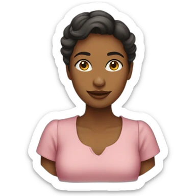 mulher raposa sticker