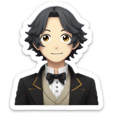 Chuya bungo stray dog  sticker