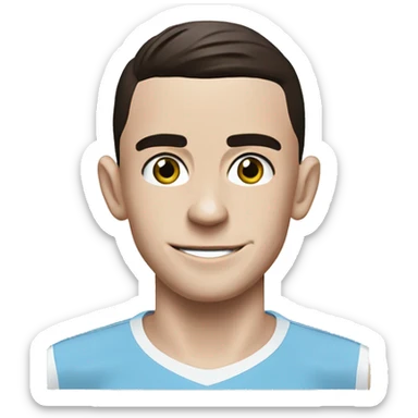 Phil foden scoring a hattrick sticker