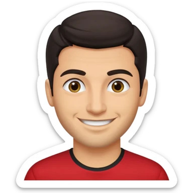 Albanian guy sticker