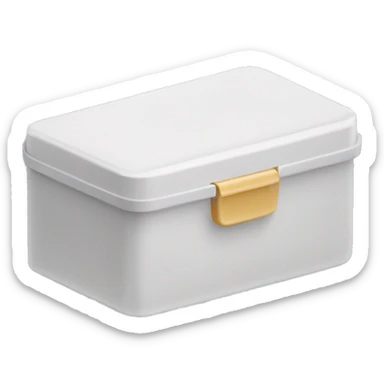 small storage case for contact lenses sticker
