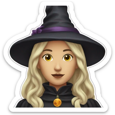 witch tarot sticker