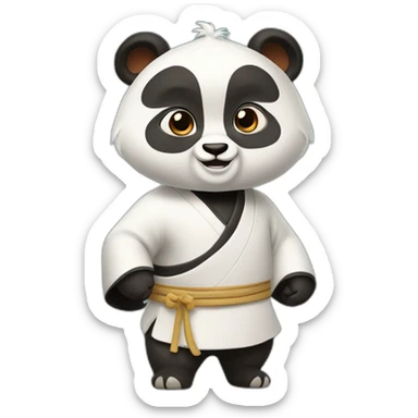 Maitre shifu kungfu panda sticker