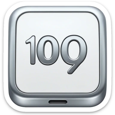 the number 1000 sticker