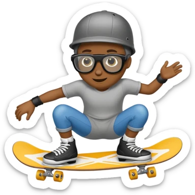tubarao no skate sticker