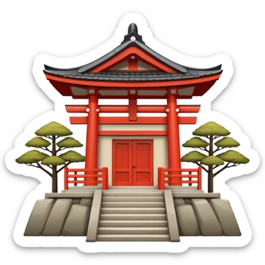 Shinto Shrine sticker