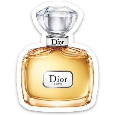 Dior perfume  sticker