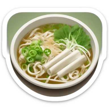 pho bowl sticker