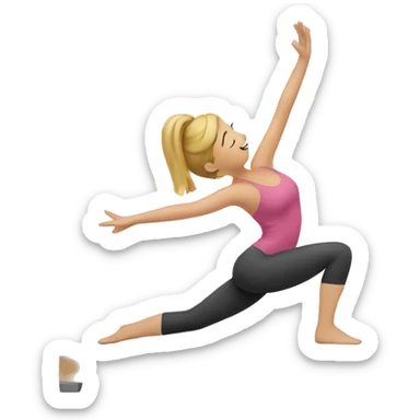 pilates sticker
