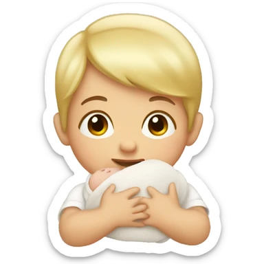 feed baby sticker