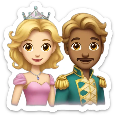 Princess Man and Prince Woman sticker