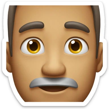 unbelievable face sticker