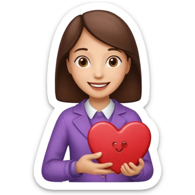 Dona san valentin sticker