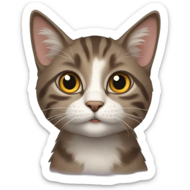 merlin the cat sticker