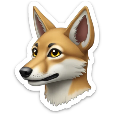 jackal sticker