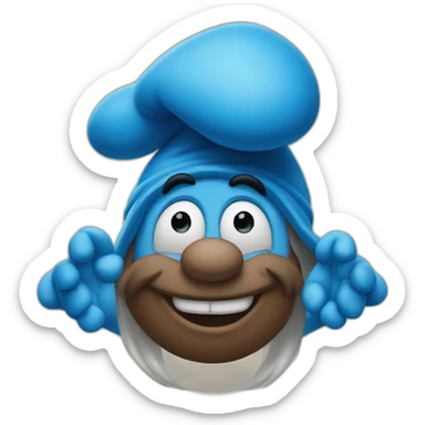 Smurfs sticker
