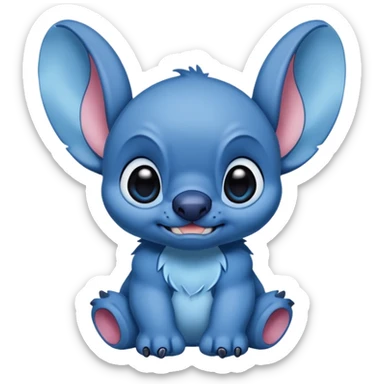 Stitch from lilo and stitch sticker