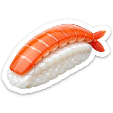 Ebi nigiri sticker