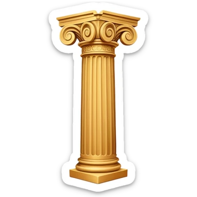 greek column sticker