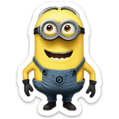 minion steamhappy sticker