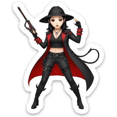 kpop demon hunters zoey sticker