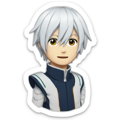 Shoto in the my hero academia sticker