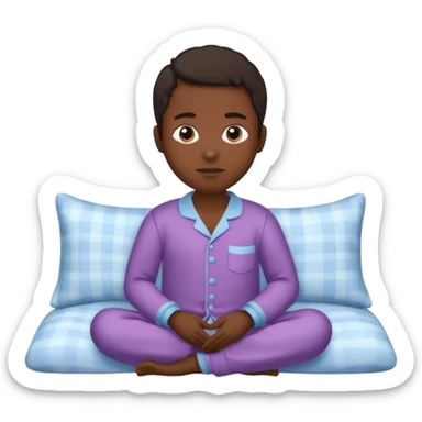 Showing now it's night. sticker