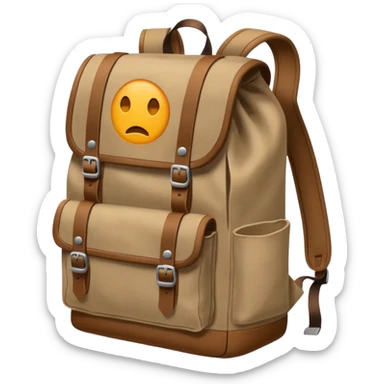 Backpack torn sticker