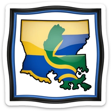 State of Louisiana  sticker