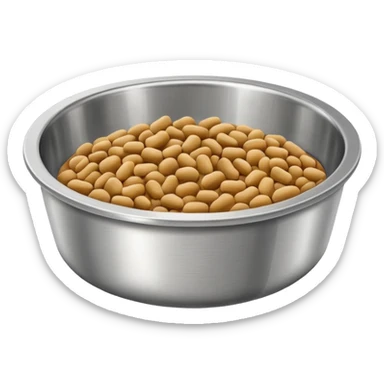 dog food bowl

 sticker