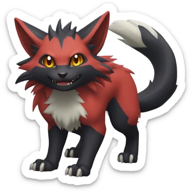 Nargacuga-Torracat-Zoroark full body sticker