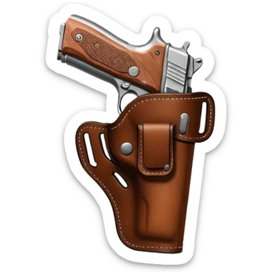 Gun Holster sticker