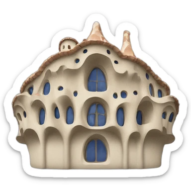 Gaudí sticker