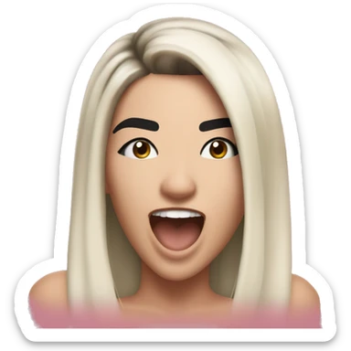 Dua Lipa excited sticker